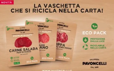 Si Può Fare! A Cibus 2021 viene presentata la prima vaschetta per salumi affettati, completamente riciclabile nella carta.